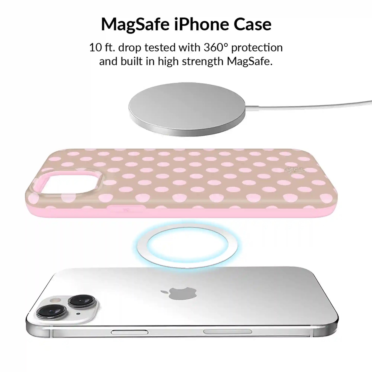 Brown Sugar Polka Dot iPhone Bundle Set
