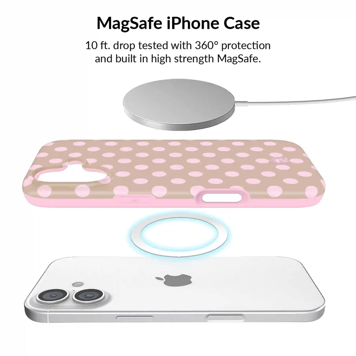 Brown Sugar Polka Dot iPhone Bundle Set