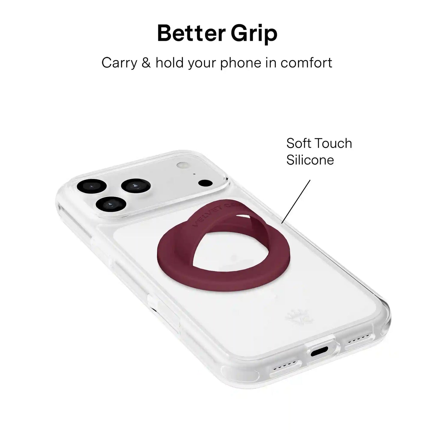 Burgundy 1990 MagSafe Grip Loop