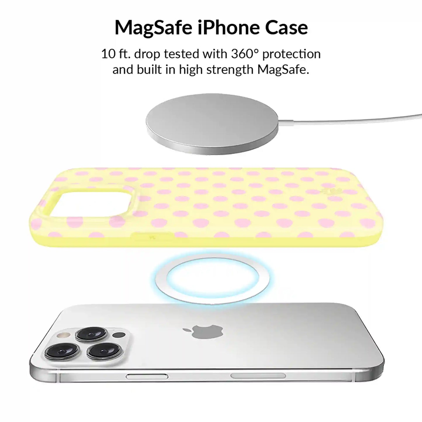 Buttercream Polka Dot iPhone Bundle Set
