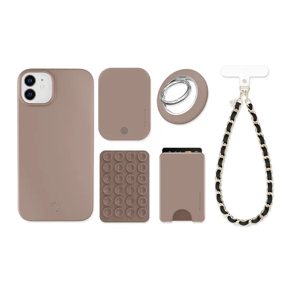 Cashmere Taupe iPhone Bundle Set