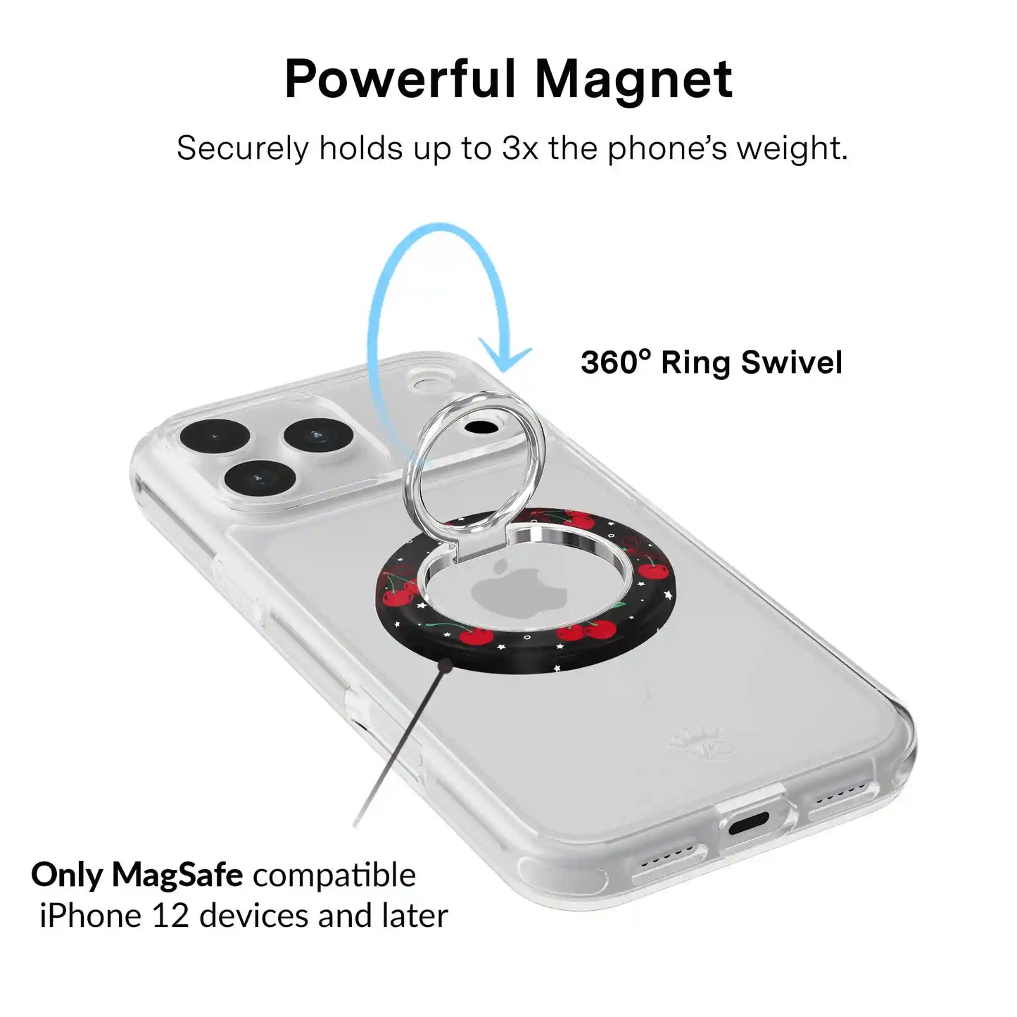 Cherry On Top MagSafe Grip Ring