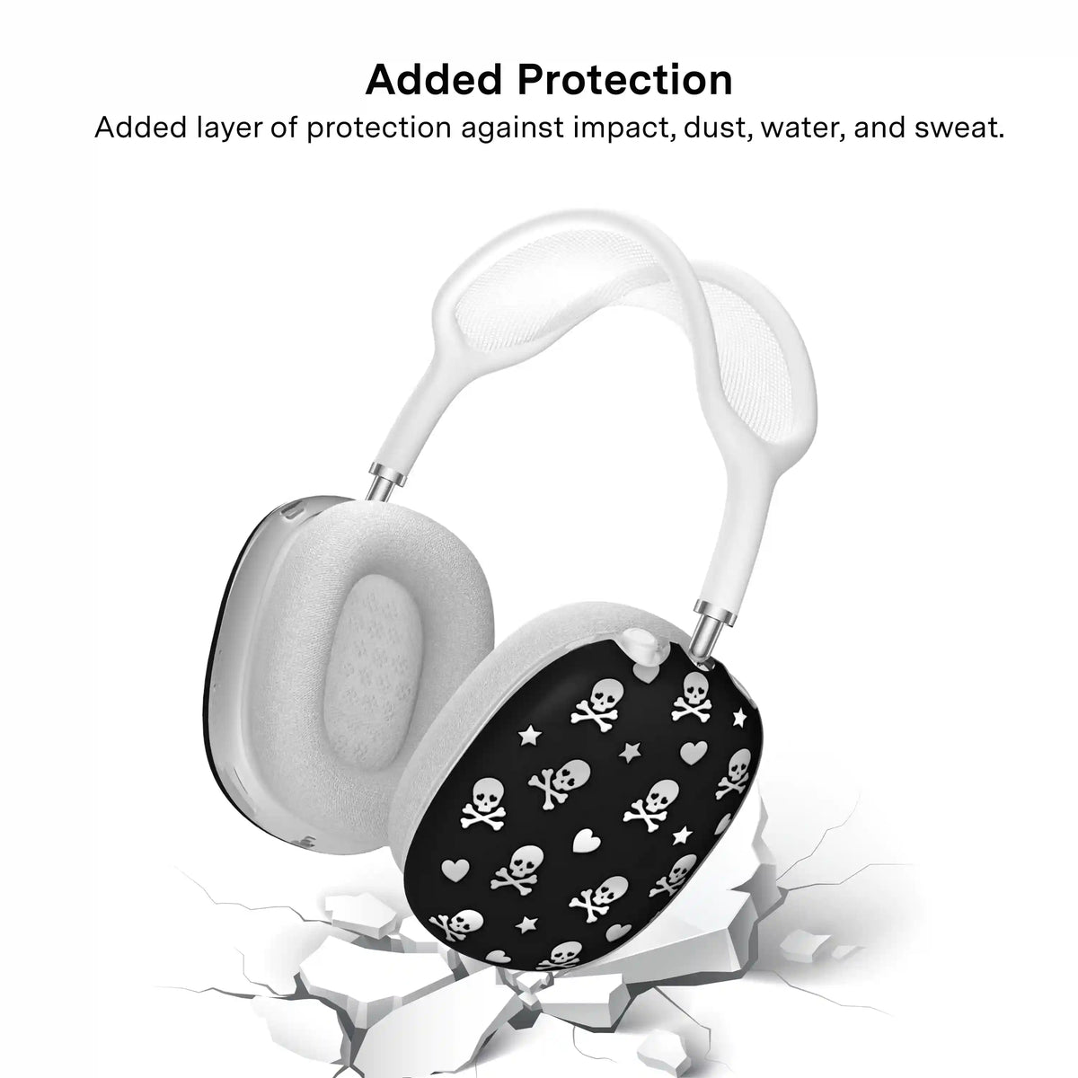 Chrome Skulls AirPod Max Case