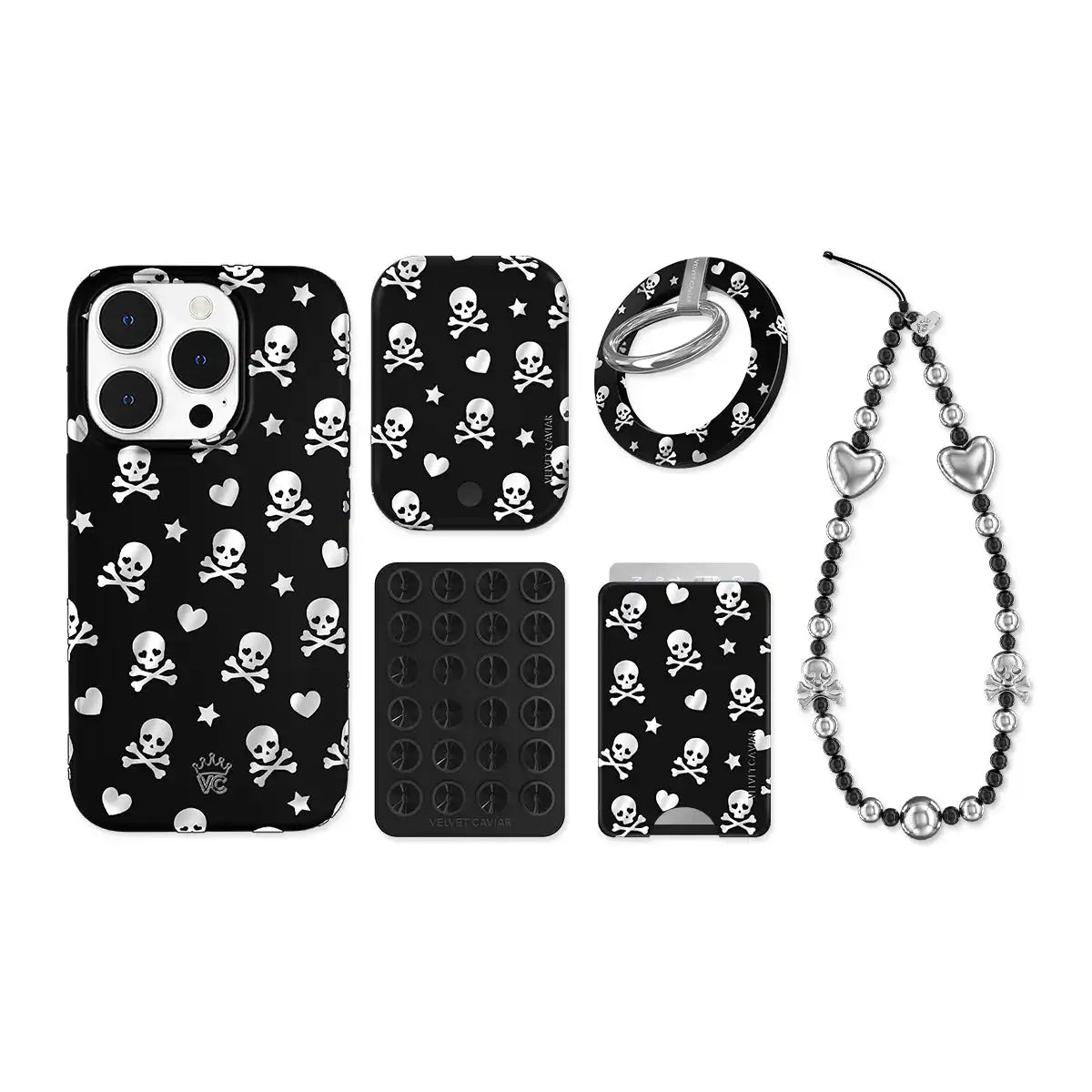 Chrome Skulls iPhone Bundle Set