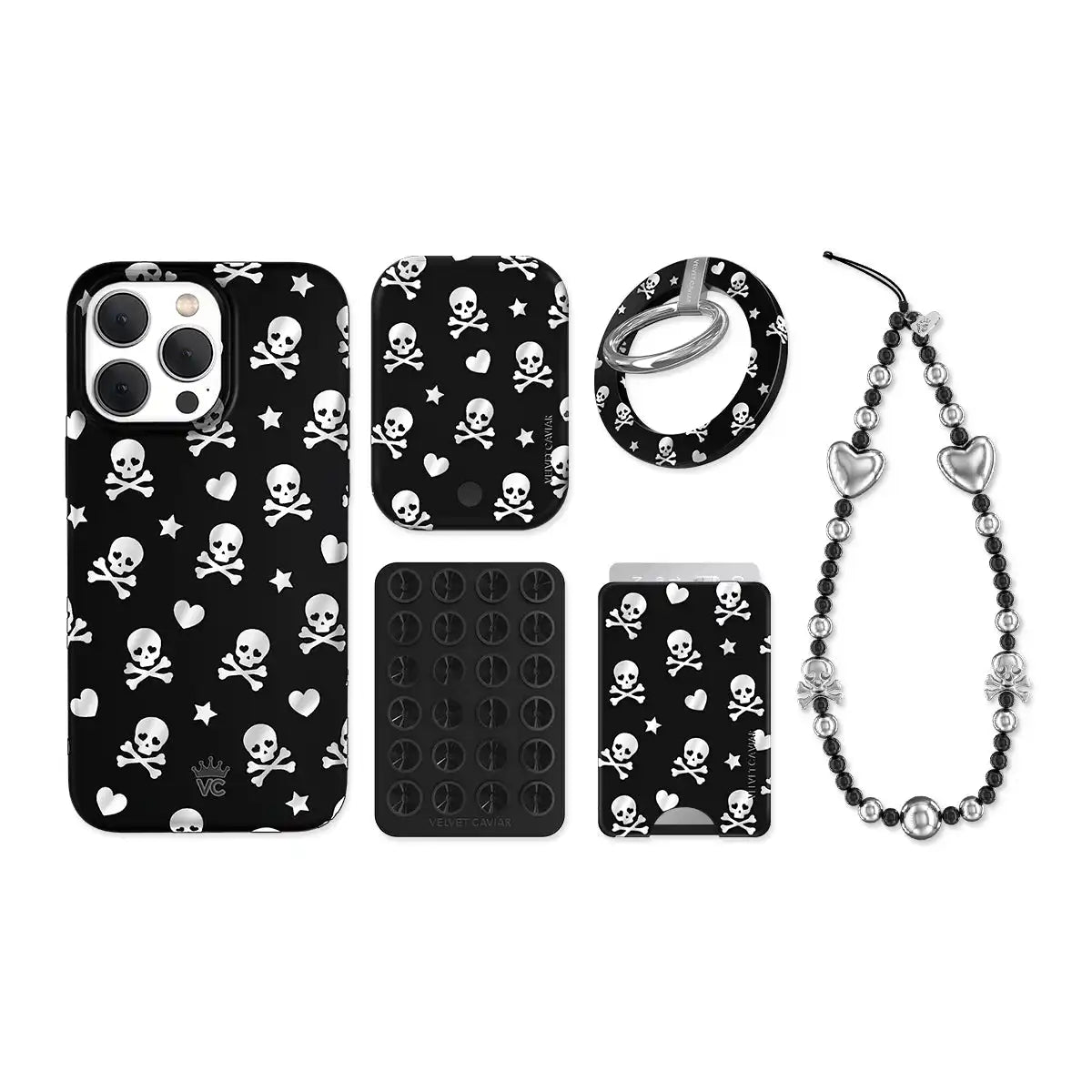 Chrome Skulls iPhone Bundle Set