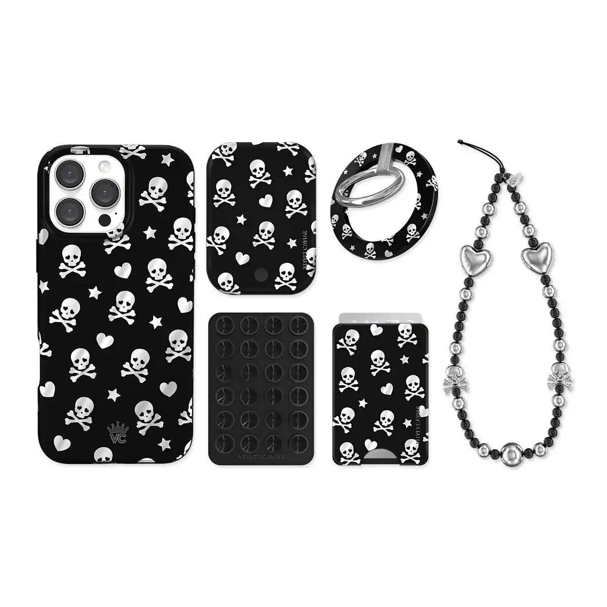 Chrome Skulls iPhone Bundle Set