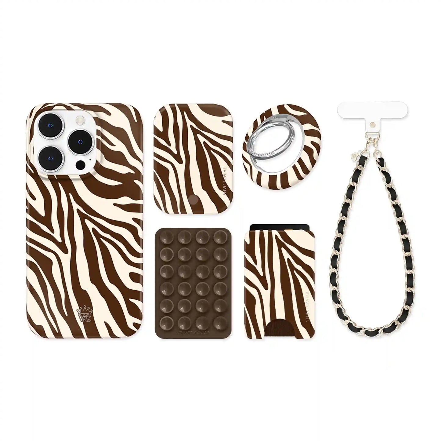 Coco Zebra iPhone Bundle Set