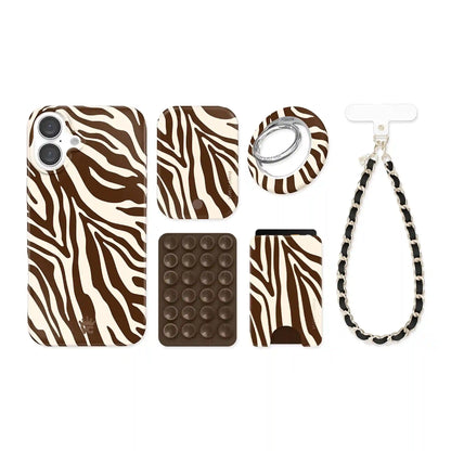 Coco Zebra iPhone Bundle Set