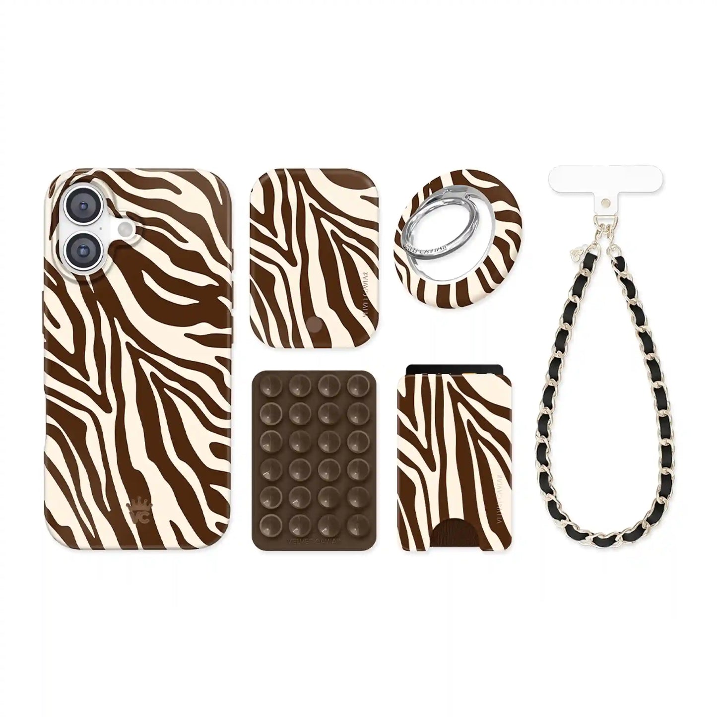 Coco Zebra iPhone Bundle Set