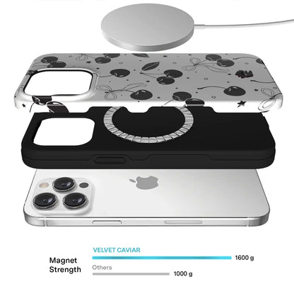 Cherry Noir iPhone Case