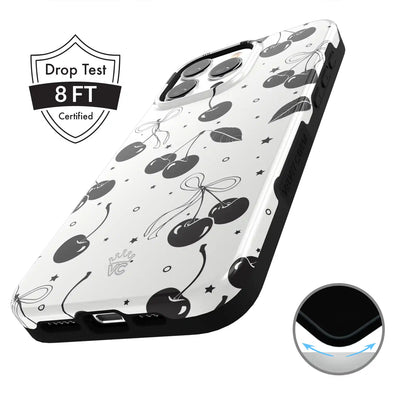 Cherry Noir iPhone Case