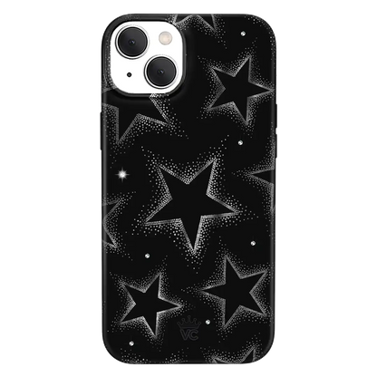 Crystal Chrome Stars iPhone Case