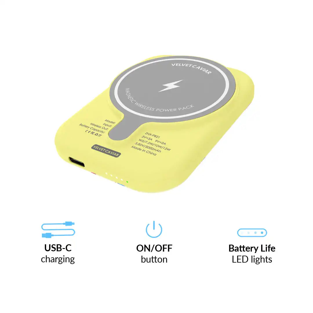 Cutie Fruity Portable MagSafe Charger Power Pack