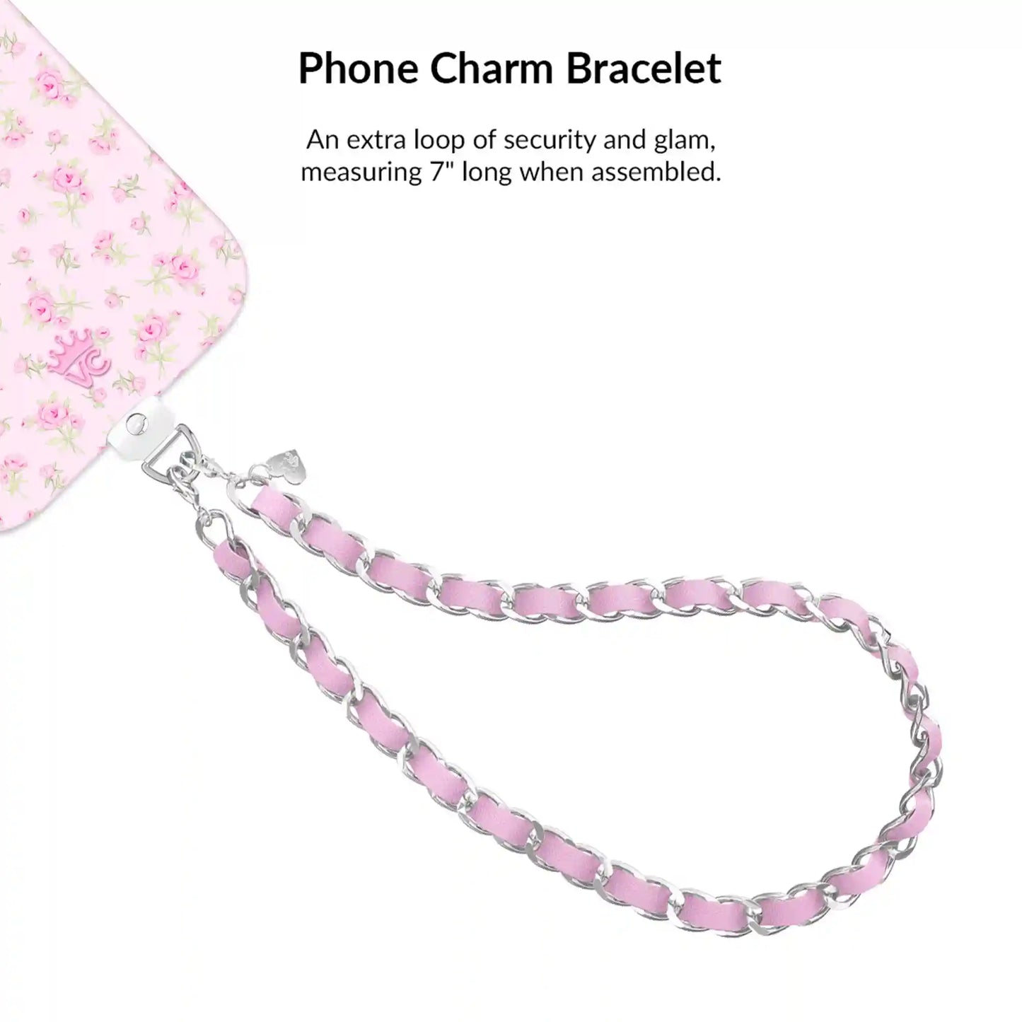 Dainty Pink Floral iPhone Bundle Set