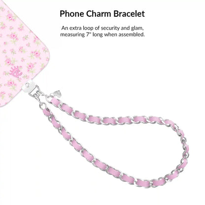 Dainty Pink Floral iPhone Bundle Set