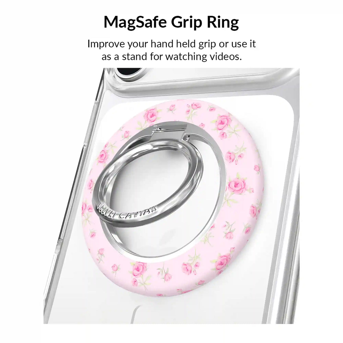 Dainty Pink Floral iPhone Bundle Set