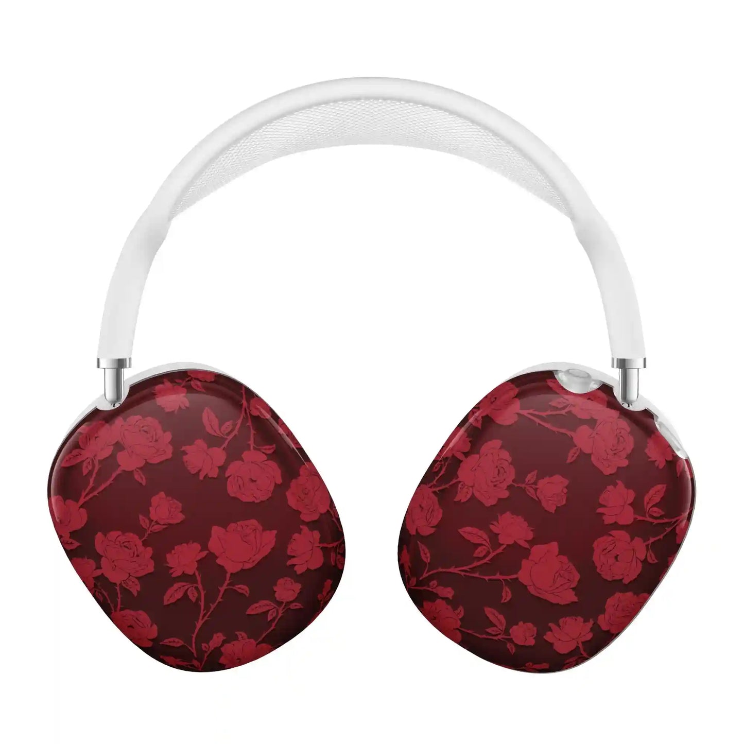 Dark Cherry Floral AirPod Max Case