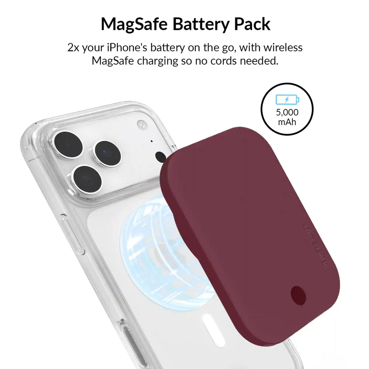 Dark Cherry Floral iPhone Bundle Set