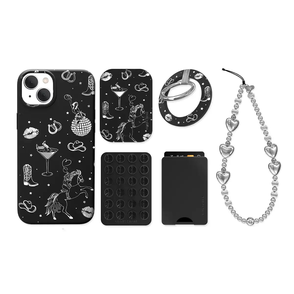 Disco Cowgirl iPhone Bundle Set