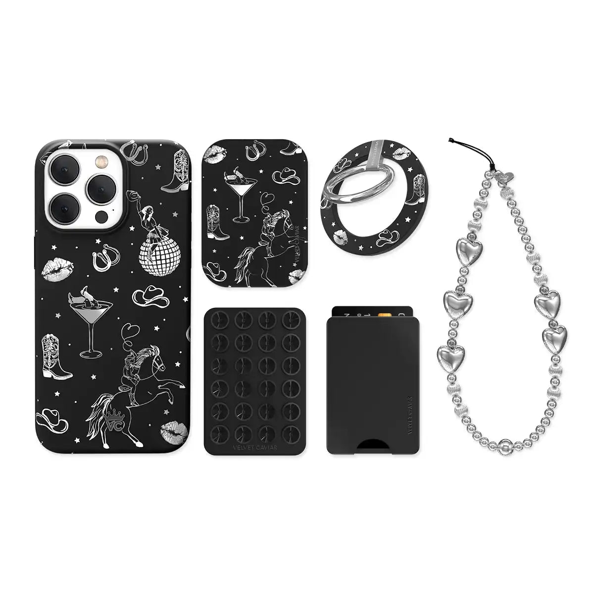 Disco Cowgirl iPhone Bundle Set
