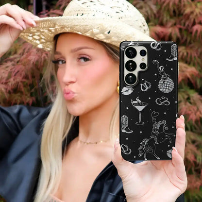 Disco Cowgirl Samsung Case