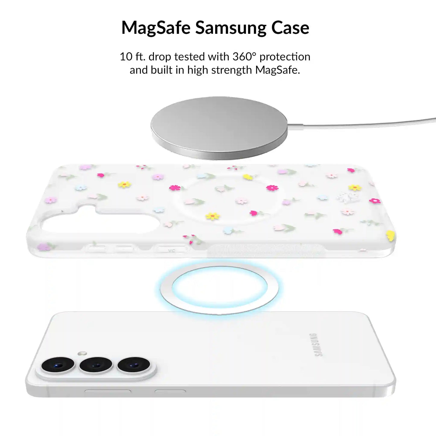 Dreamy Meadow Floral Samsung Bundle Set