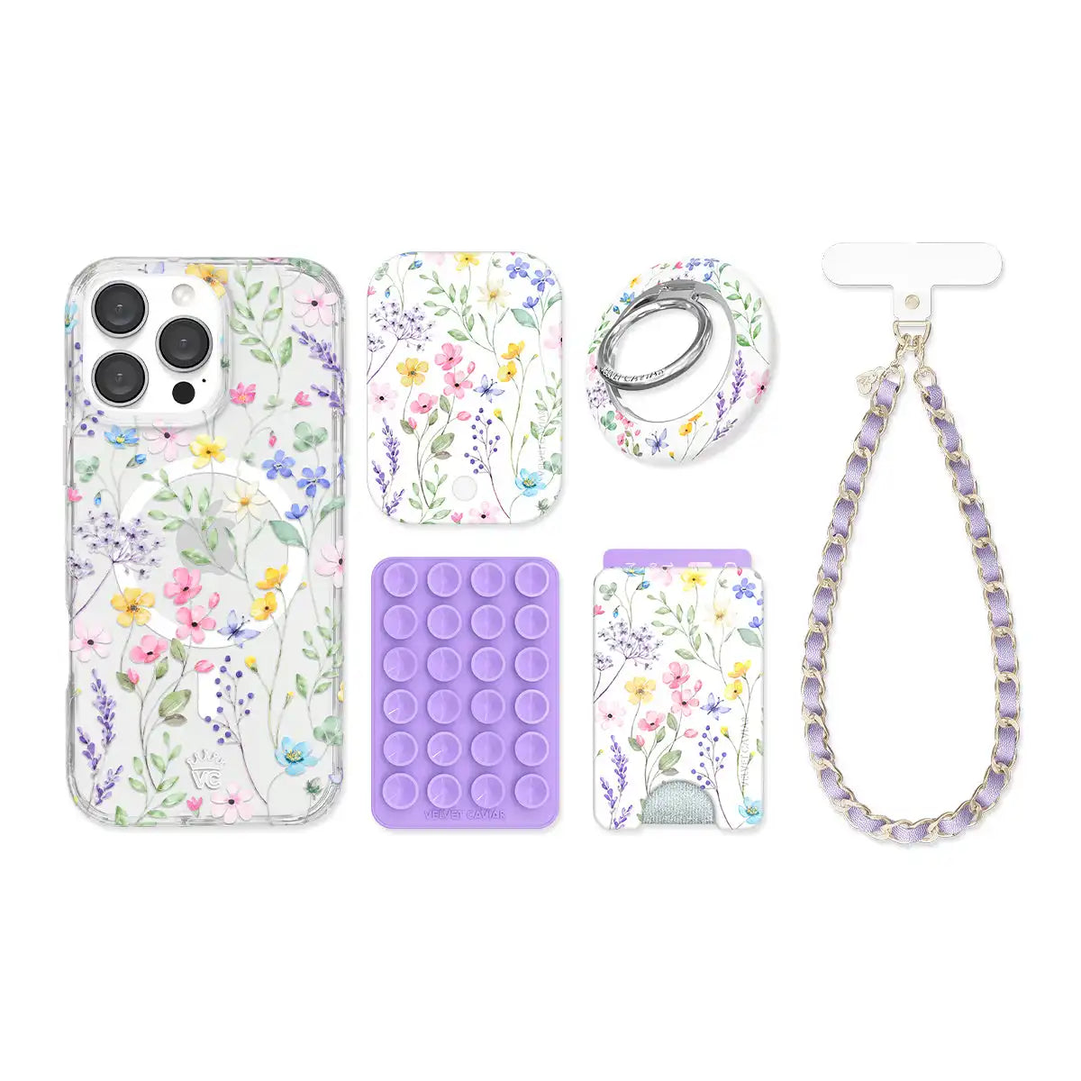 Enchanted Floral iPhone Bundle Set