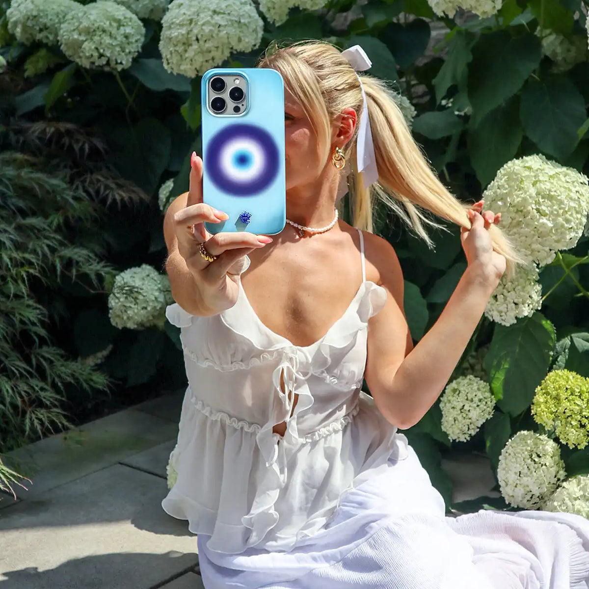 Evil Eye Aura iPhone Case