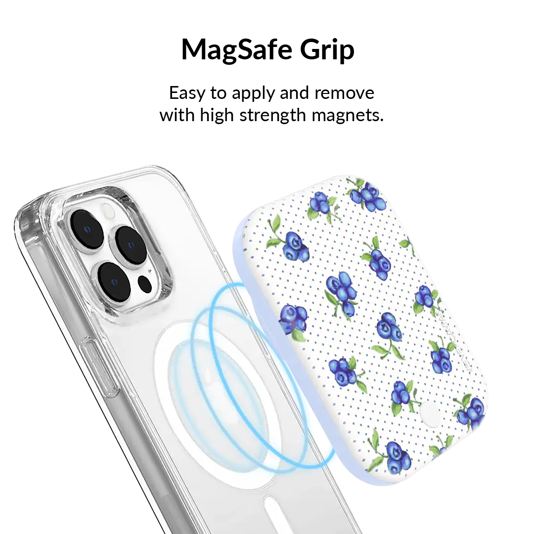 Blueberry Baby Portable MagSafe Charger Power Pack