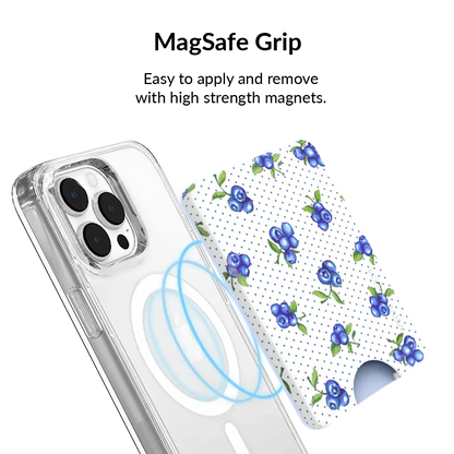 Blueberry Baby MagSafe Wallet