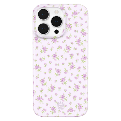 Dainty Lilac Floral iPhone Case