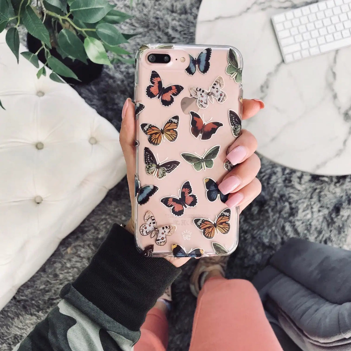 Vintage Butterfly iPhone Case