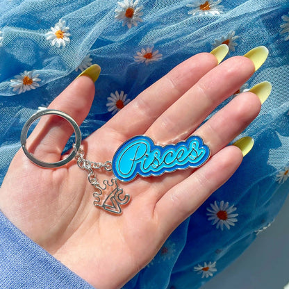 Zodiac Keychains