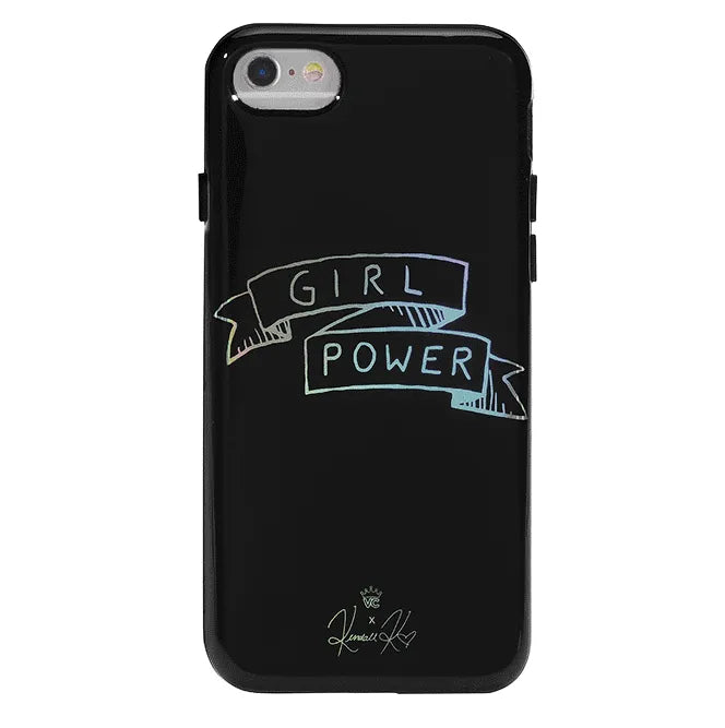 Girl Power iPhone Case by Kendall Vertes