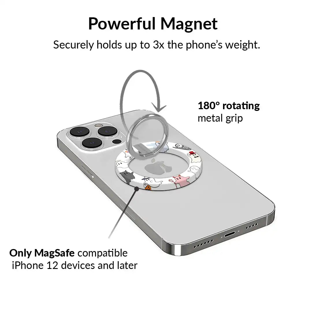 Ghosted Costume Party MagSafe Grip Ring