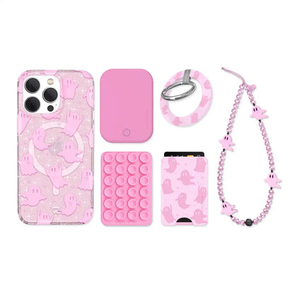 Ghosted Pink iPhone Bundle Set
