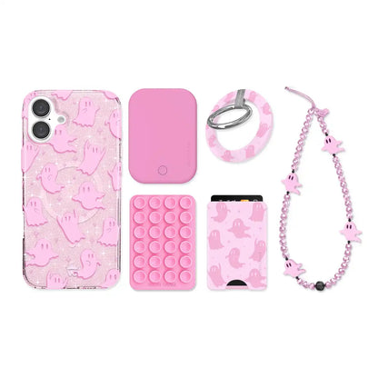 Ghosted Pink iPhone Bundle Set
