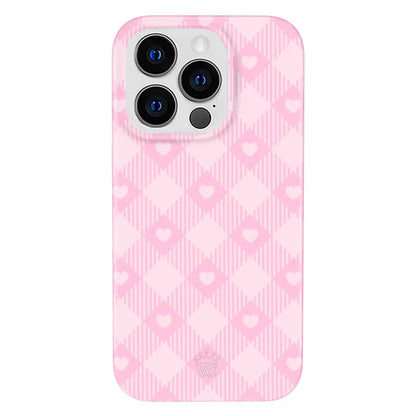 Dolly Pink Gingham iPhone Case