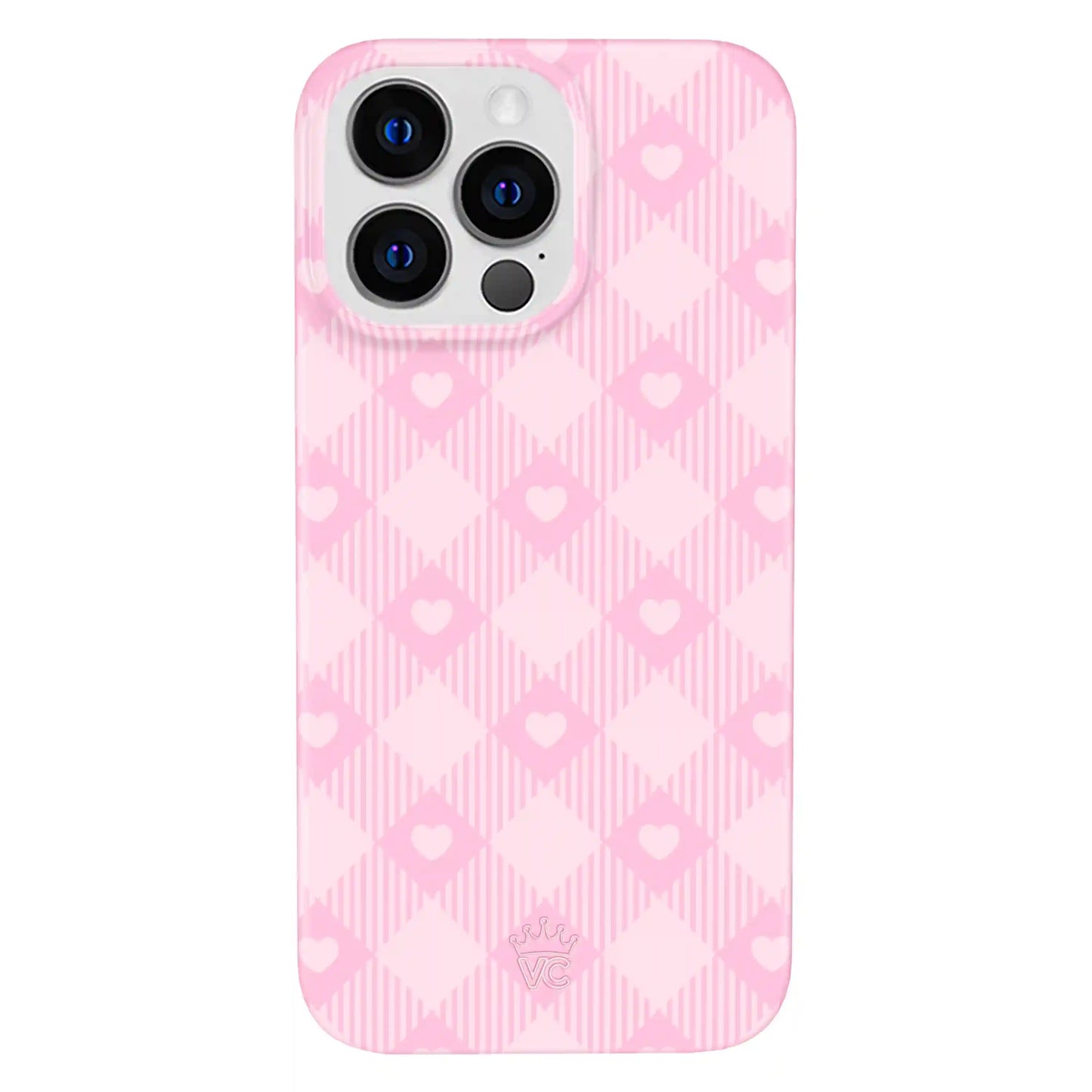 Dolly Pink Gingham iPhone Case