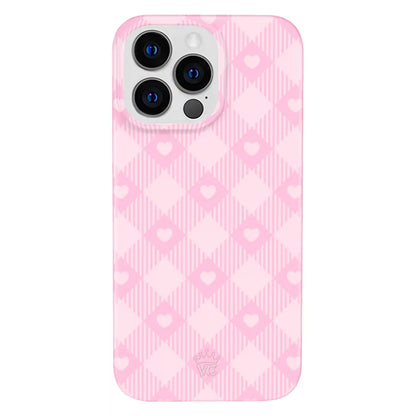 Dolly Pink Gingham iPhone Case