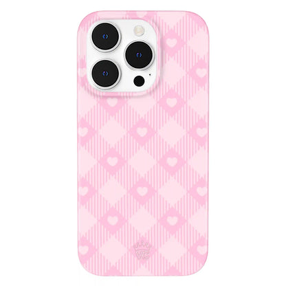 Dolly Pink Gingham iPhone Case