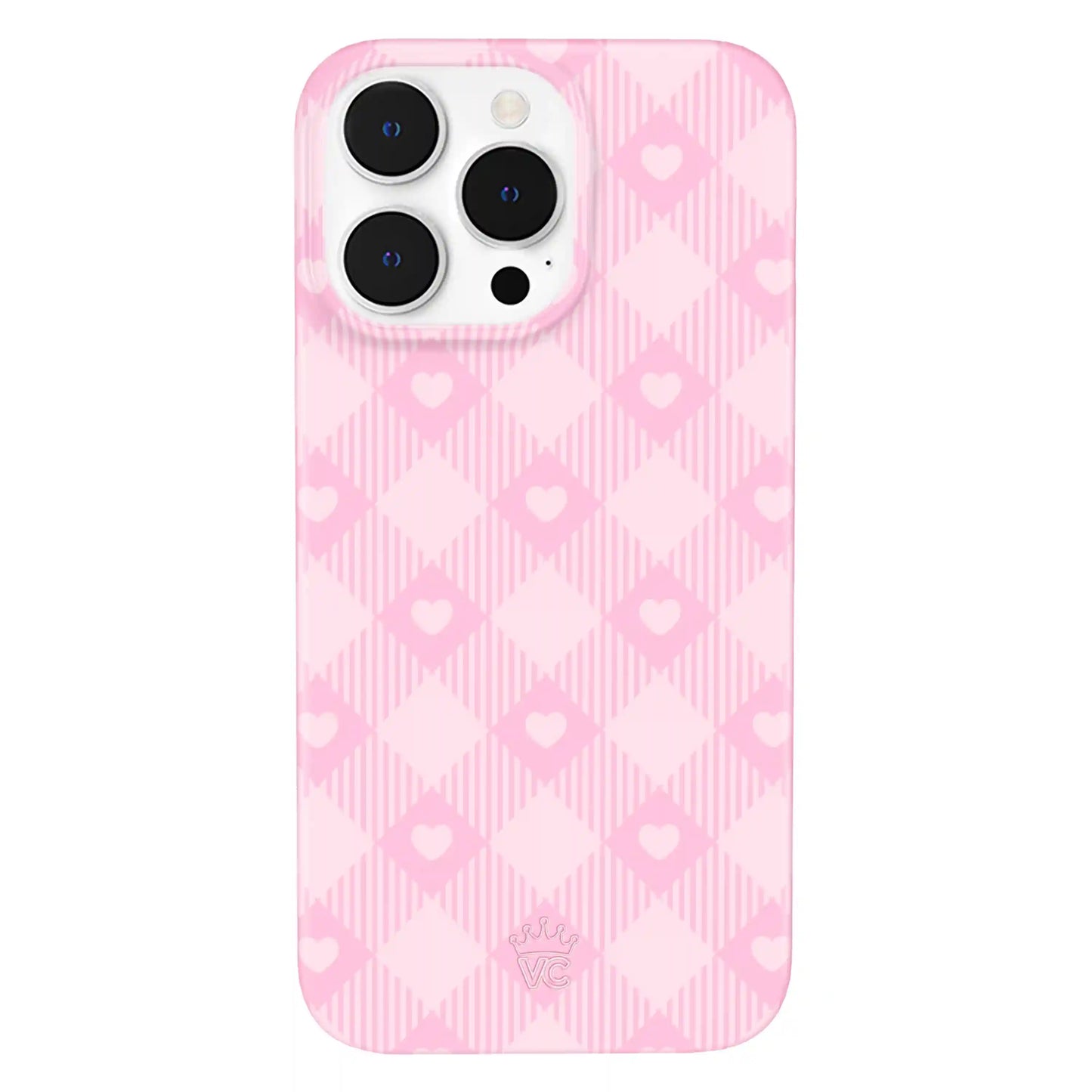 Dolly Pink Gingham iPhone Case