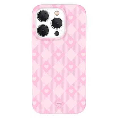 Dolly Pink Gingham iPhone Case