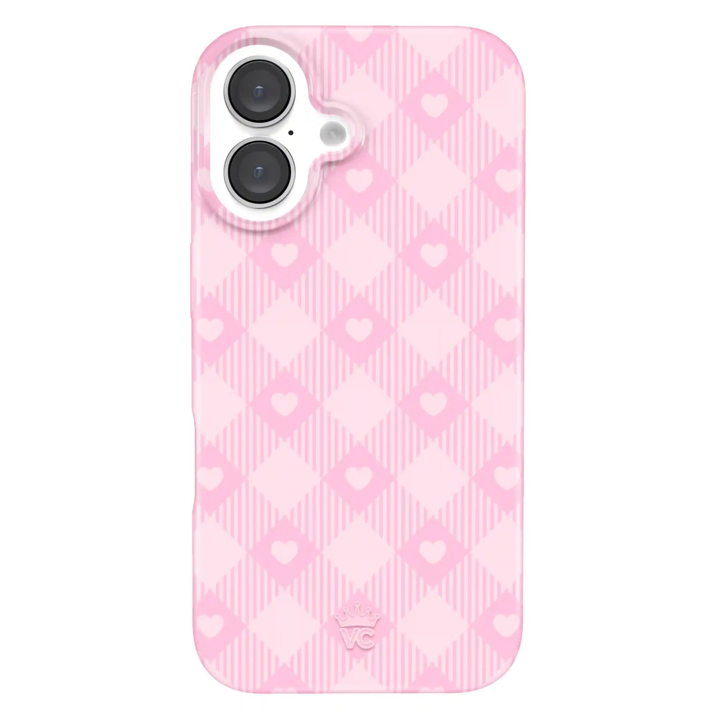 Dolly Pink Gingham iPhone Case