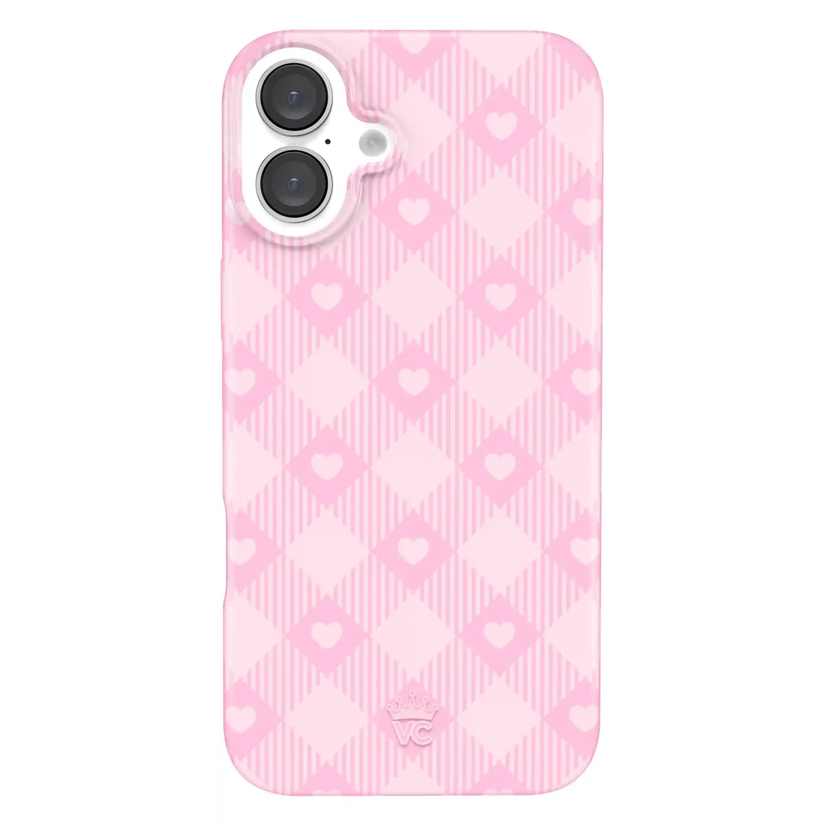 Dolly Pink Gingham iPhone Case