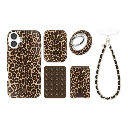 Girls Night Leopard iPhone Bundle Set
