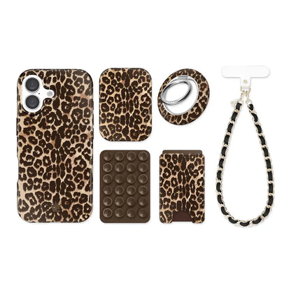 Girls Night Leopard iPhone Bundle Set