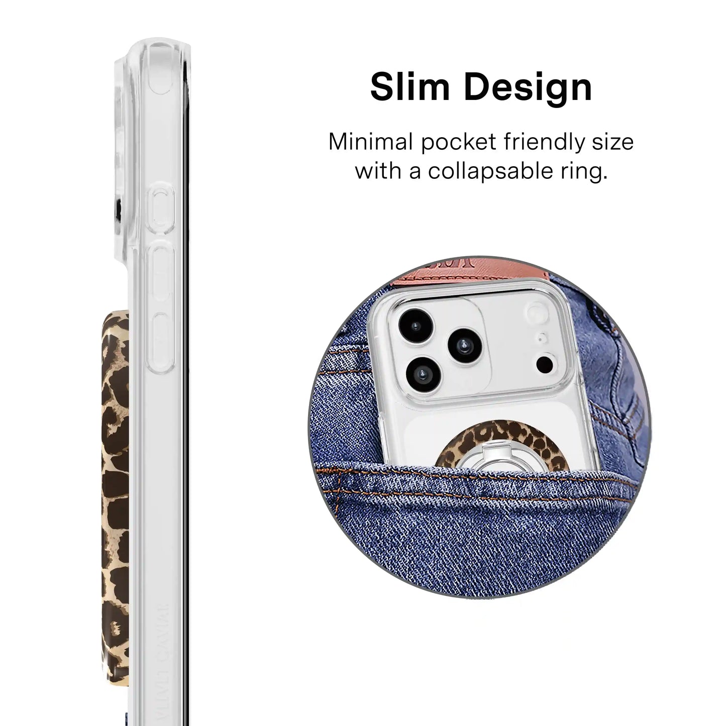 Girls Night Leopard MagSafe Grip Ring