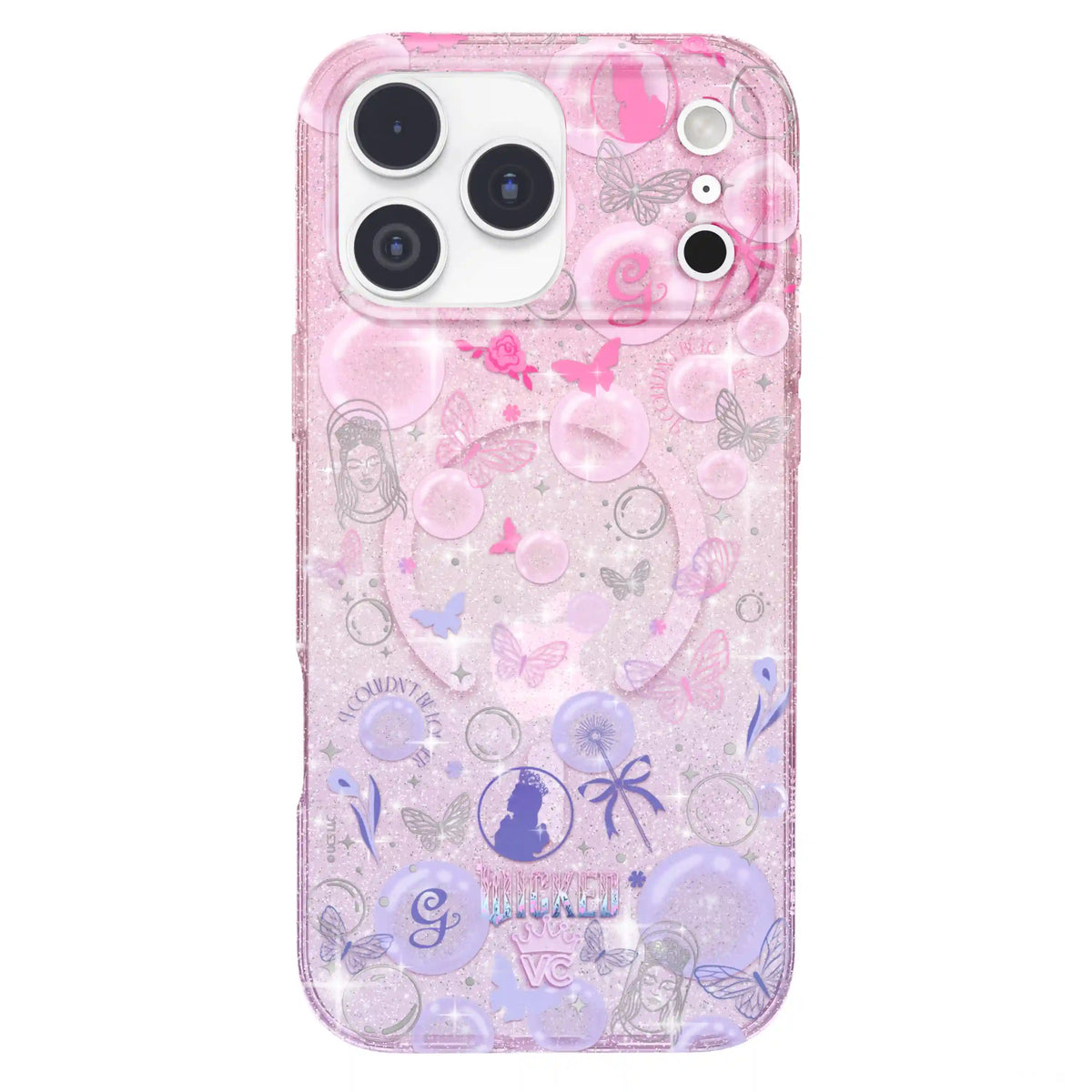 Wicked Glinda’s Bubble Glitter iPhone Case