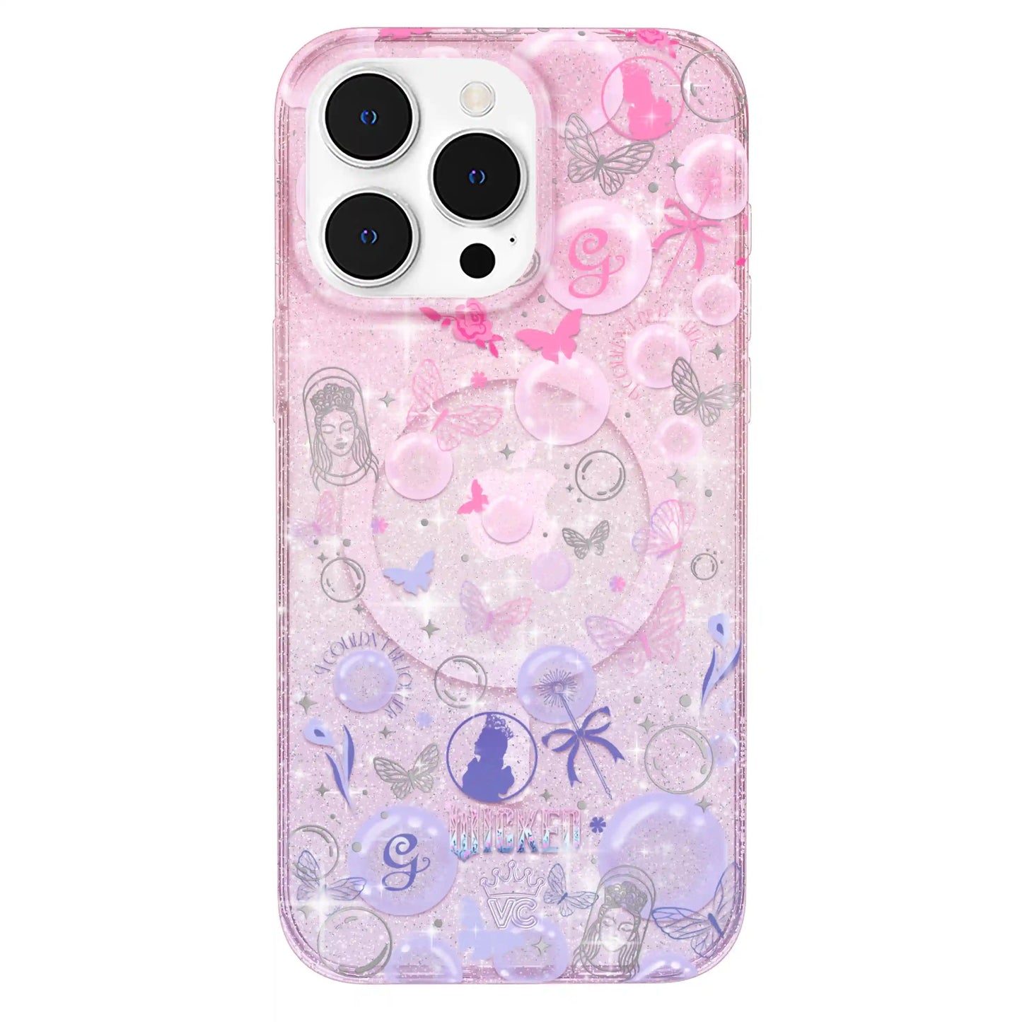 Wicked Glinda’s Bubble Glitter iPhone Case